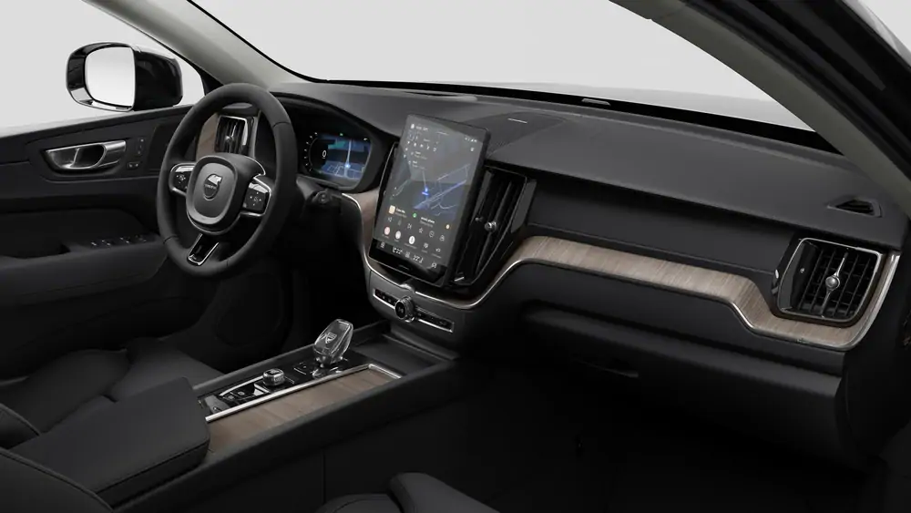 Nouveau Volvo XC60 SUV Ultimate Hybride rechargeable 4 roues motrices Onyx Black 4