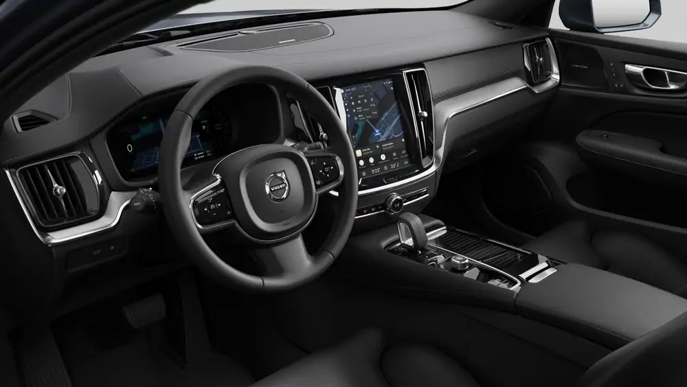 Nouveau volvo V60 Break Ultra Hybride rechargeable 4 roues motrices Denim Blue 4