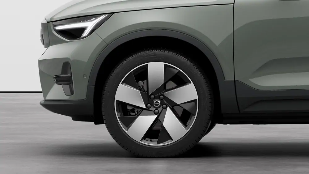 Nouveau Volvo EC40 Crossover (SUV Coupé) Plus Électrique 2 roues motrices (Propulsion) Sage Green  3