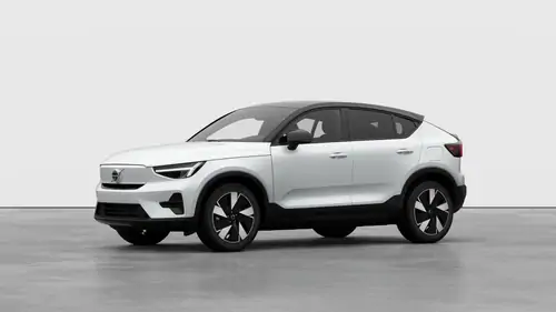 Nouveau Volvo EC40 Crossover (SUV Coupé) Ultra Électrique 2 roues motrices (Propulsion) Crystal White Pearl