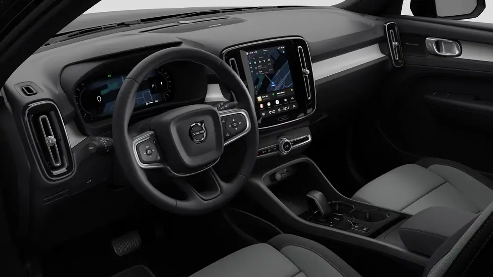 Nouveau Volvo XC40 SUV Plus Micro-hybride 2 roues motrices (Traction) Onyx Black 4