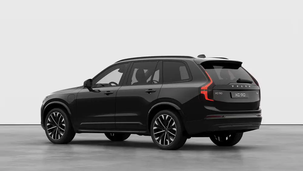 Nouveau Volvo XC90 SUV Ultimate Hybride rechargeable 4 roues motrices Onyx Black 2