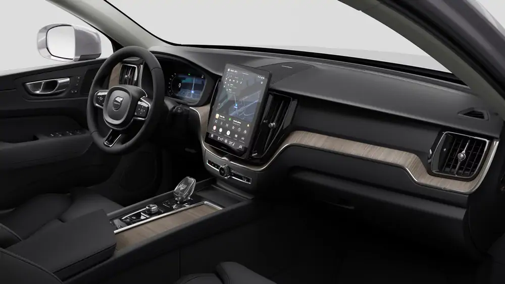 Nouveau volvo XC60 SUV Plus Hybride rechargeable 4 roues motrices Aurora Silver 4