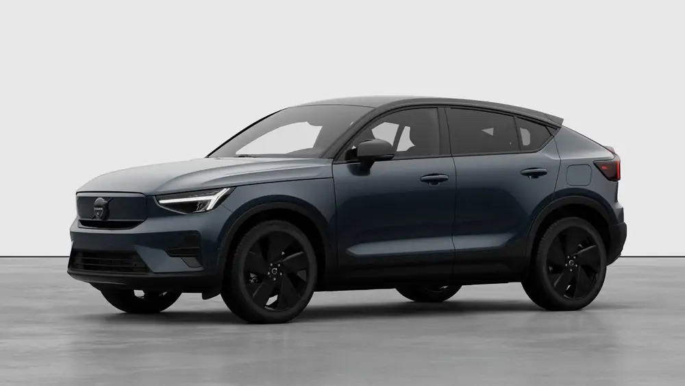 Nouveau Volvo EC40 Crossover (SUV Coupé) Plus Électrique 2 roues motrices (Propulsion) Denim Blue 1