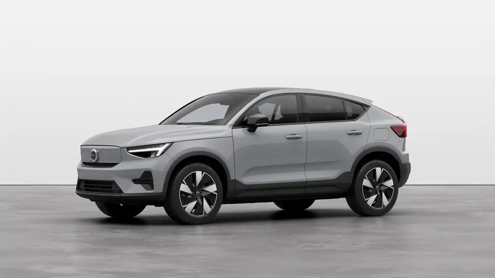 Nouveau Volvo C40 Crossover (SUV Coupé) Plus Électrique 2 roues motrices (Propulsion) Vapour Grey 1