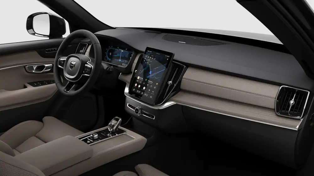Nouveau Volvo XC90 SUV Ultimate Hybride rechargeable 4 roues motrices Onyx Black 4
