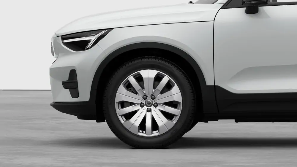 Nouveau volvo EX40 SUV Start Électrique 2 roues motrices (Propulsion) Niet-metaalkleur Ice White 3