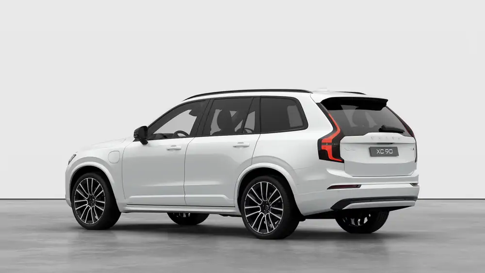 Nouveau Volvo XC90 SUV Ultimate Hybride rechargeable 4 roues motrices Crystal White Pearl 2