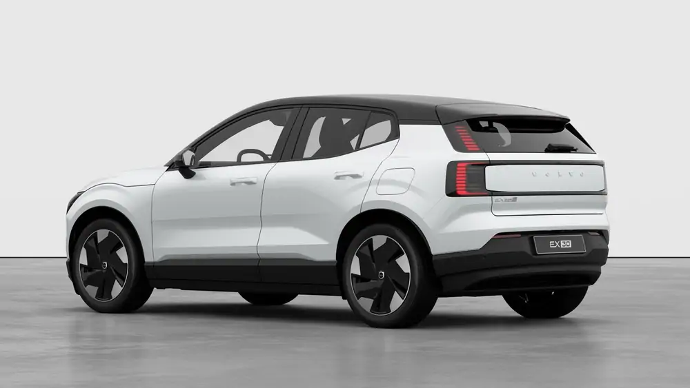 Nouveau Volvo EX30 SUV Plus Électrique 2 roues motrices (Propulsion) Crystal White Pearl 2