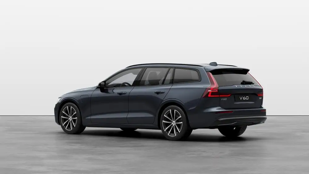 Nouveau Volvo V60 Break Plus Hybride rechargeable 4 roues motrices Denim Blue 2