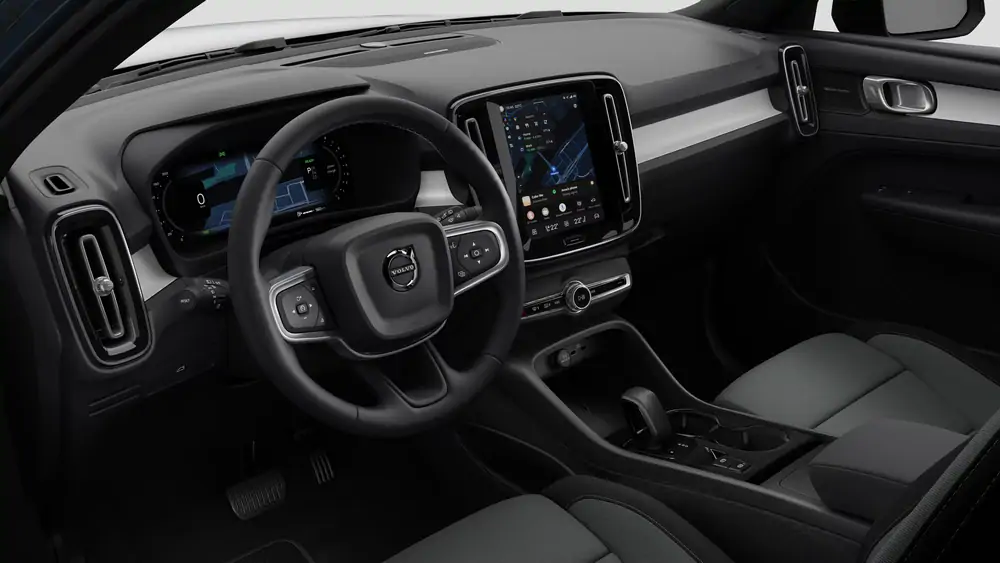 Nouveau Volvo XC40 SUV Plus Micro-hybride 2 roues motrices (Traction) Denim Blue 4