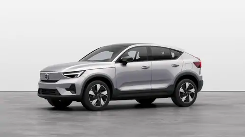 Nouveau Volvo EC40 Crossover (SUV Coupé) Plus Électrique 2 roues motrices (Propulsion) Silver Dawn