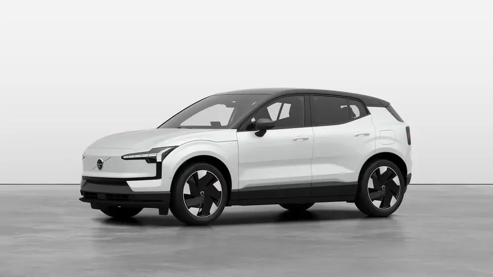 Nouveau Volvo EX30 SUV Ultra Électrique 2 roues motrices (Propulsion) Crystal White Pearl 1