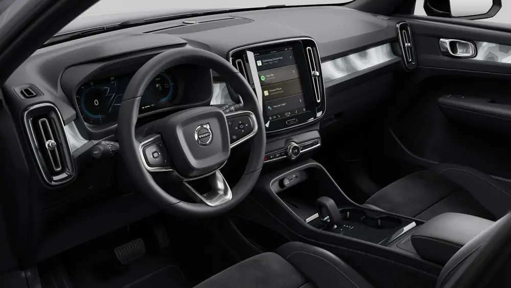 Nouveau Volvo XC40 SUV Plus Électrique 2 roues motrices (Propulsion) Silver Dawn 4