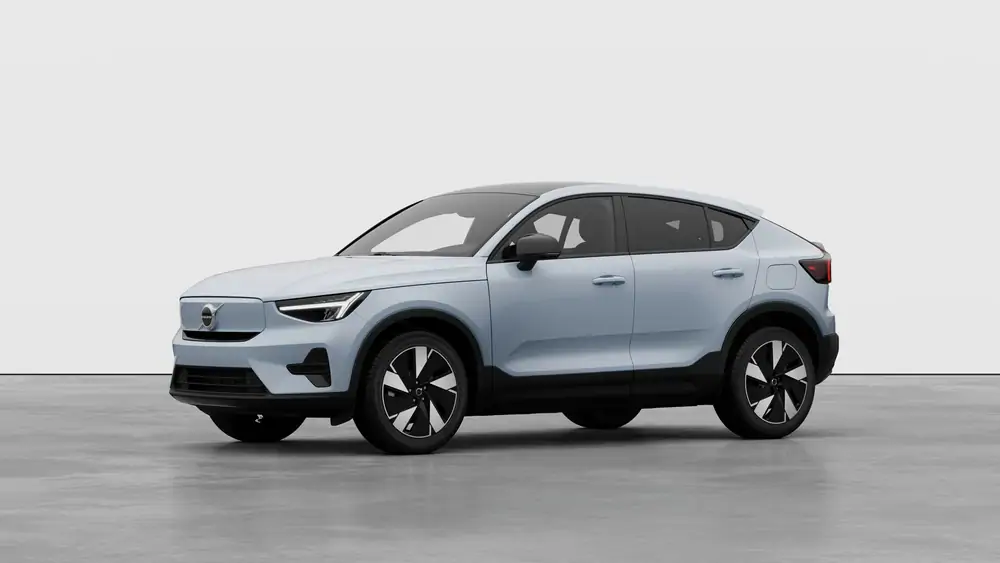 Nouveau Volvo EC40 Crossover (SUV Coupé) Plus Électrique 2 roues motrices (Propulsion) Cloud Blue 1