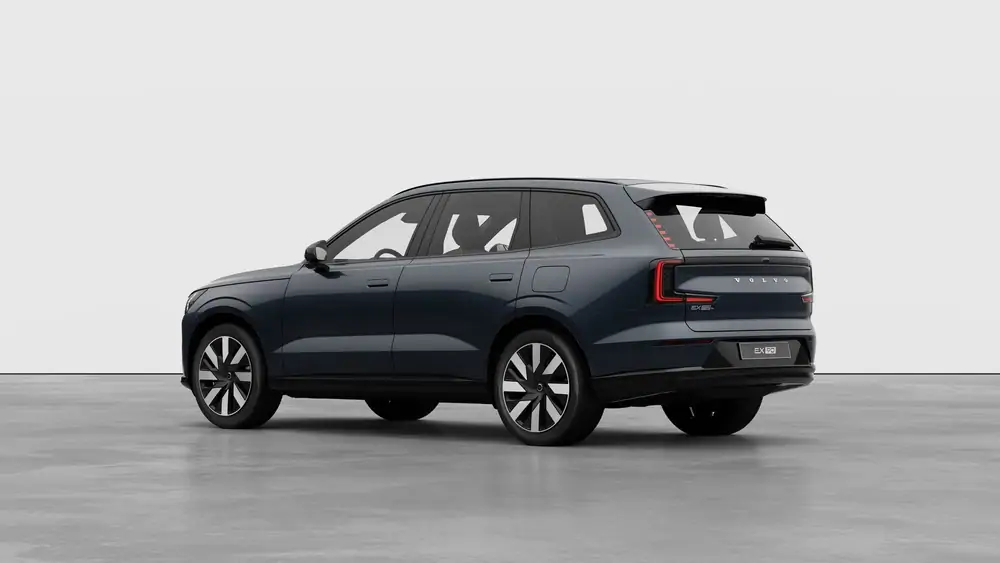 Nouveau Volvo EX90 SUV Ultra Électrique 4 roues motrices Denim Blue 2