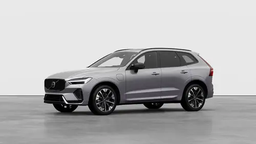 Nouveau Volvo XC60 SUV Plus Hybride rechargeable 4 roues motrices Aurora Silver