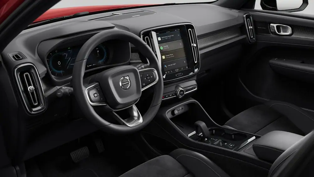 Nouveau Volvo XC40 SUV Ultimate B3 Micro-hybride 2 roues motrices (Traction) Fusion Red 4