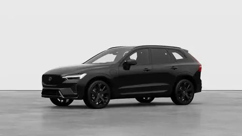Nouveau Volvo XC60 SUV Ultimate Hybride rechargeable 4 roues motrices Onyx Black