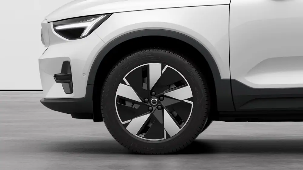 Nouveau Volvo EX40 SUV Ultra Électrique 2 roues motrices (Propulsion) Crystal White Pearl 3