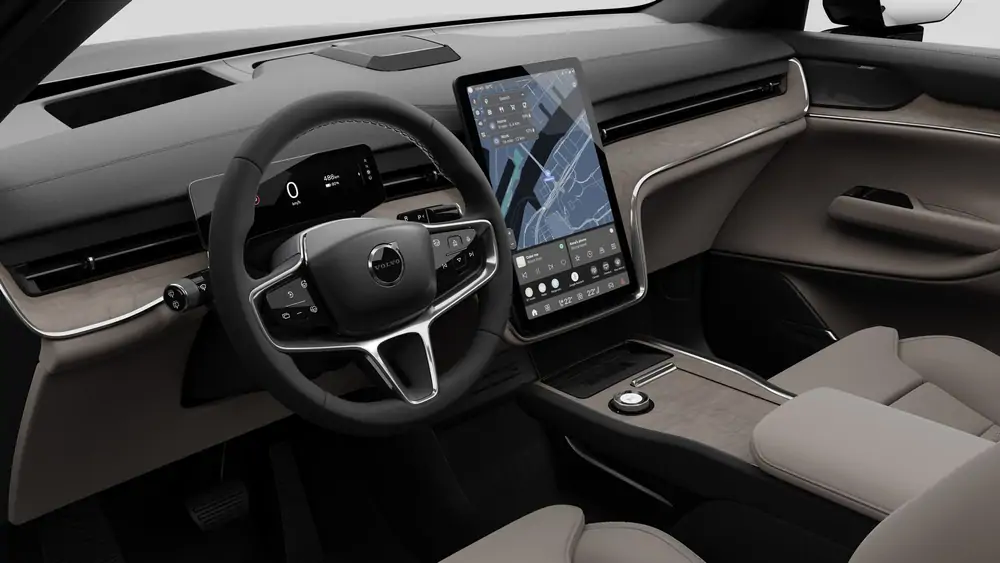 Nouveau Volvo EX90 SUV Ultra Électrique 4 roues motrices Platinum Grey 4