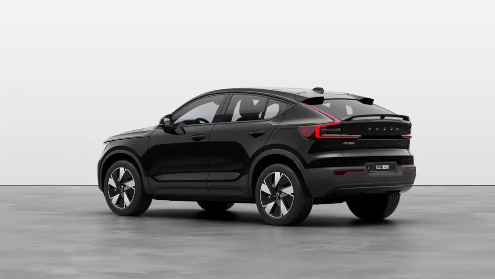 Nouveau Volvo EC40 Crossover (SUV Coupé) Start Électrique 2 roues motrices (Propulsion) Onyx Black 2