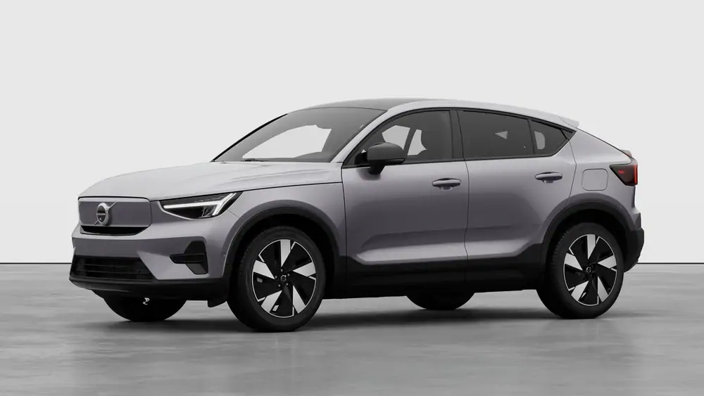 Nouveau Volvo EC40 Crossover (SUV Coupé) Start Électrique 2 roues motrices (Propulsion) Aurora Silver 1