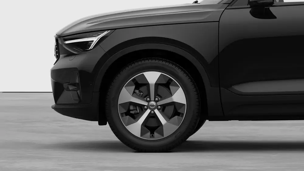 Nouveau Volvo XC40 SUV Ultimate Micro-hybride 2 roues motrices (Traction) Onyx Black 3