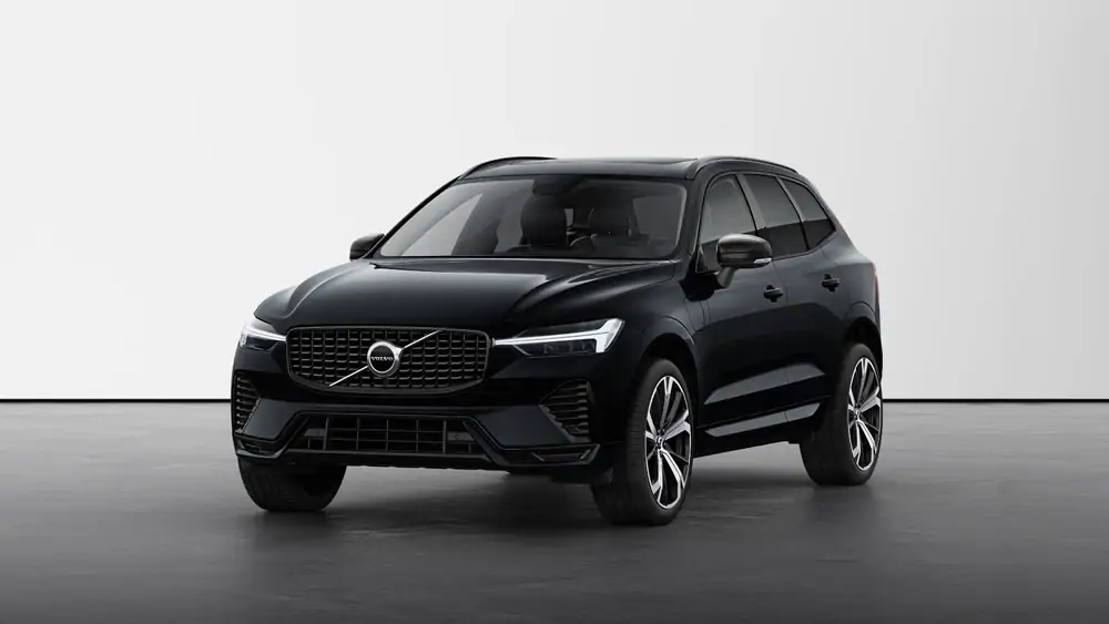 Nouveau Volvo XC60 SUV Ultimate Hybride rechargeable 4 roues motrices Onyx Black 1