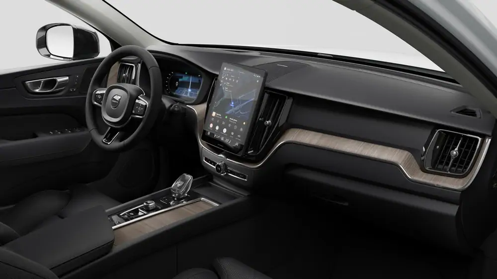 Nouveau Volvo XC60 SUV Plus Hybride rechargeable 4 roues motrices Crystal White Pearl 4