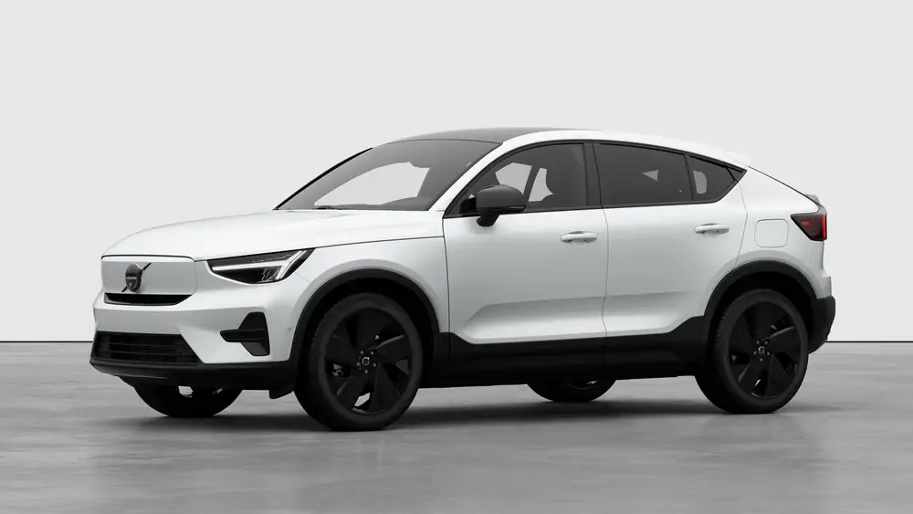 Nouveau volvo EC40 Crossover (SUV Coupé) Plus Électrique 2 roues motrices (Propulsion) Crystal White Pearl 1