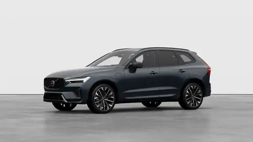Nouveau Volvo XC60 SUV Ultimate Hybride rechargeable 4 roues motrices Denim Blue