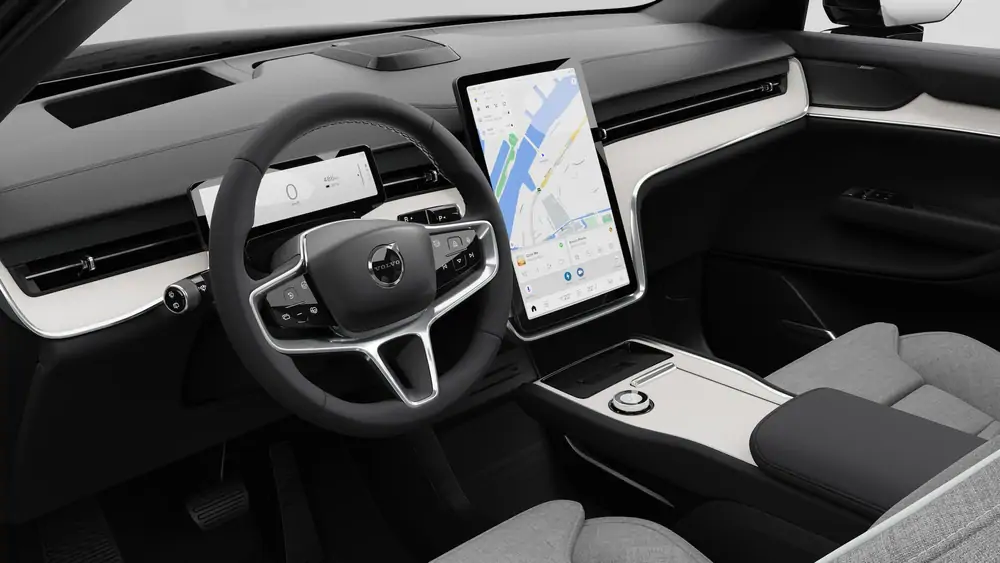 Nouveau Volvo EX90 SUV Ultra Électrique 4 roues motrices Onyx Black 4