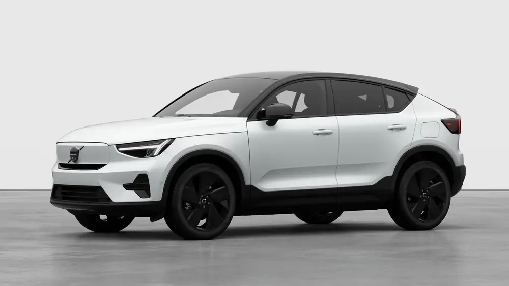 Nouveau volvo EC40 Crossover (SUV Coupé) Plus Électrique 2 roues motrices (Propulsion) Crystal White Pearl 1