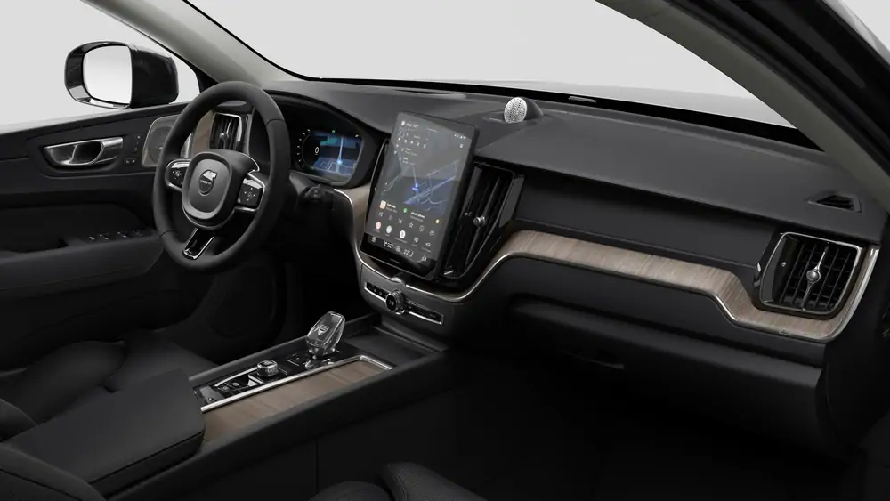 Nouveau Volvo XC60 SUV Ultimate Hybride rechargeable 4 roues motrices Onyx Black 4