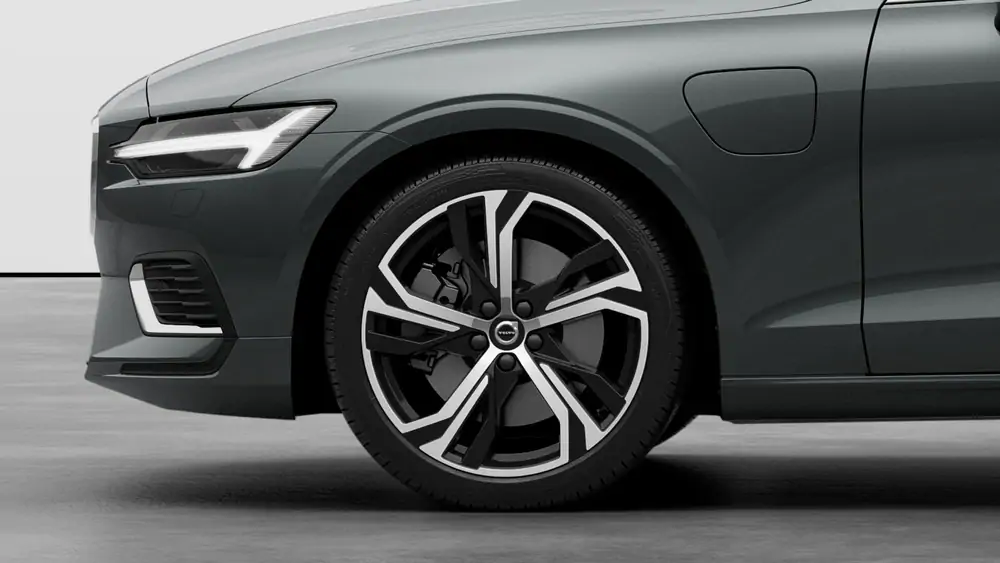 Nouveau volvo V60 Break Ultra Hybride rechargeable 4 roues motrices Forest Lake 3
