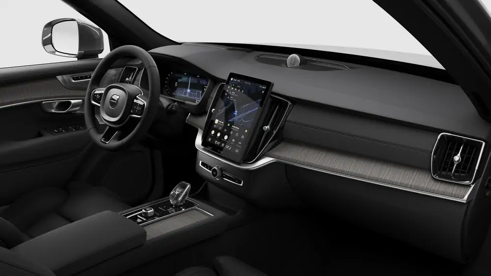 Nouveau Volvo XC90 SUV Ultimate Hybride rechargeable 4 roues motrices Platinum Grey 4