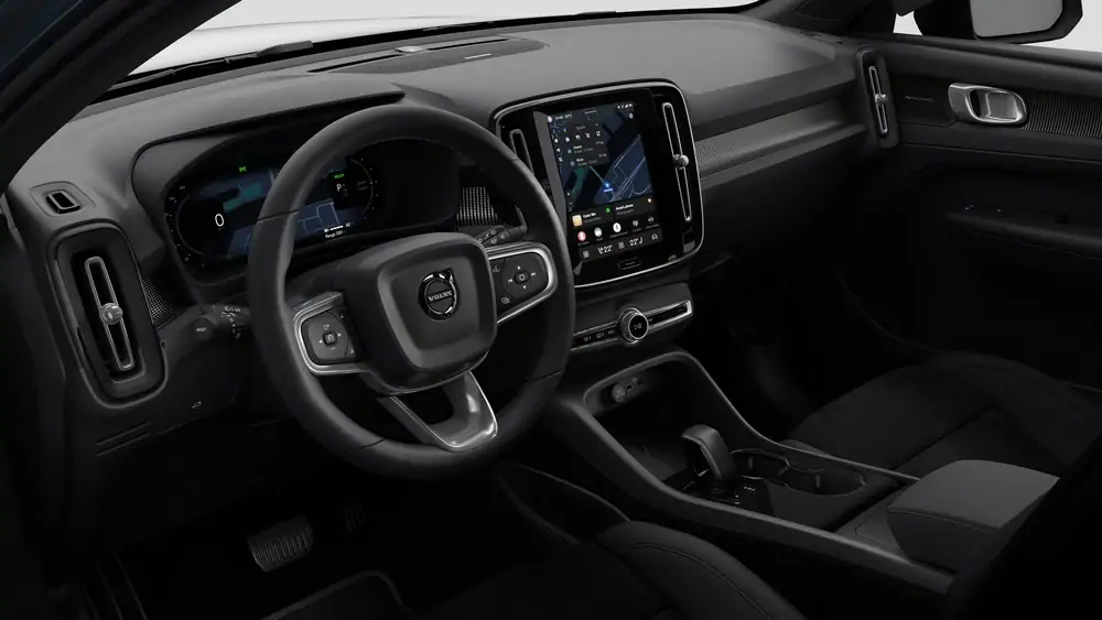 Nouveau volvo EC40 Crossover (SUV Coupé) Plus Électrique 2 roues motrices (Propulsion) Denim Blue 4