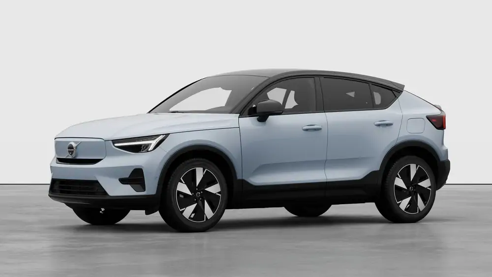 Nouveau Volvo EC40 Crossover (SUV Coupé) Plus Électrique 2 roues motrices (Propulsion) Cloud Blue 1