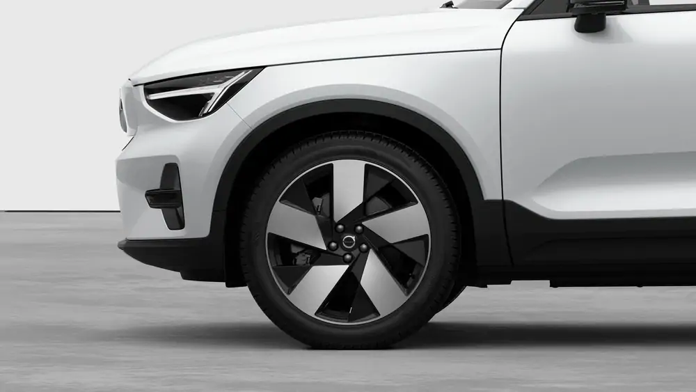 Nouveau Volvo EX40 SUV Plus Électrique 2 roues motrices (Propulsion) Crystal White Pearl 3