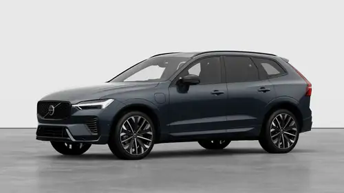 Nouveau volvo XC60 SUV Ultra Hybride rechargeable 4 roues motrices Denim Blue