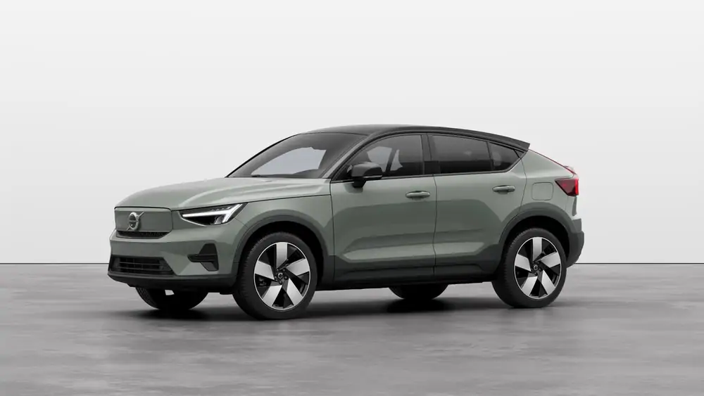 Nouveau Volvo EC40 Crossover (SUV Coupé) Plus Électrique 2 roues motrices (Propulsion) Sage Green  1