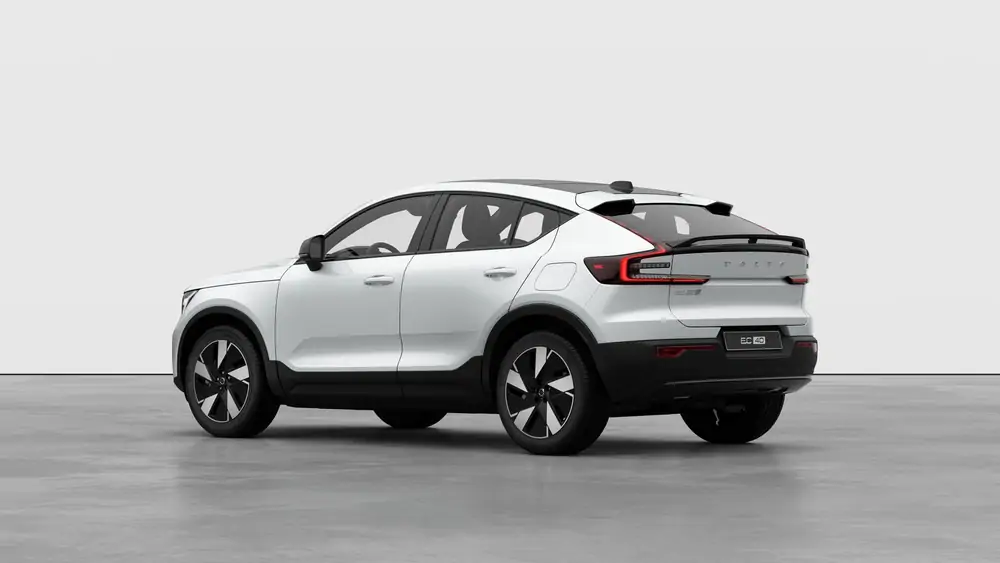 Nouveau Volvo EC40 Crossover (SUV Coupé) Plus Électrique 2 roues motrices (Propulsion) Crystal White Pearl 2
