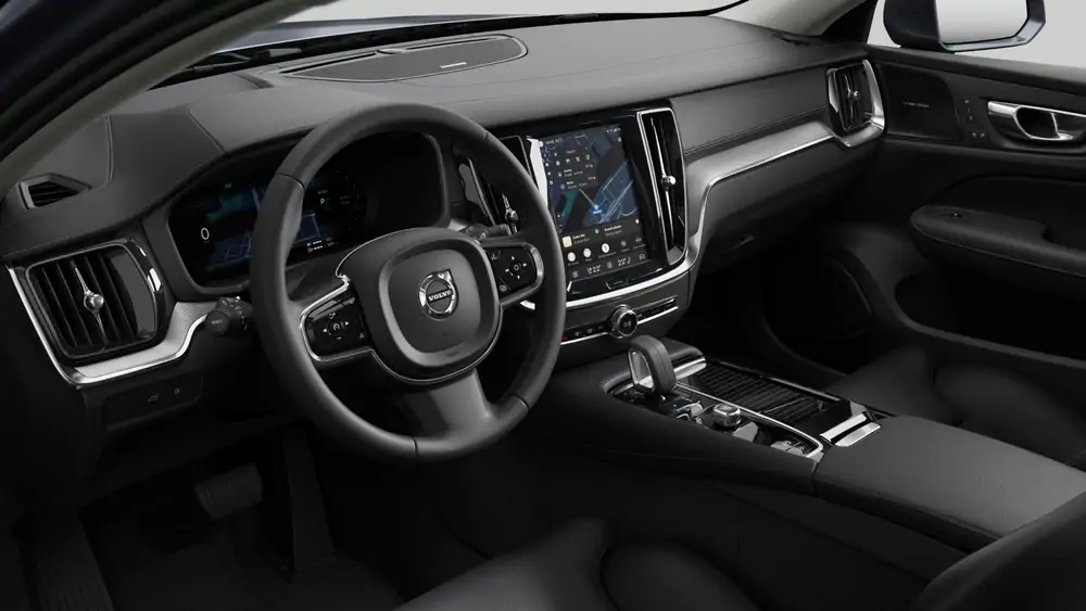 Nouveau Volvo V60 Break Ultimate Hybride rechargeable 4 roues motrices Denim Blue 4