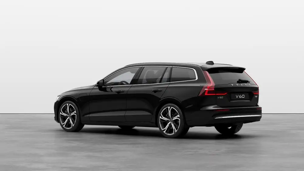 Nouveau Volvo V60 Break Ultimate Hybride rechargeable 4 roues motrices Onyx Black 2