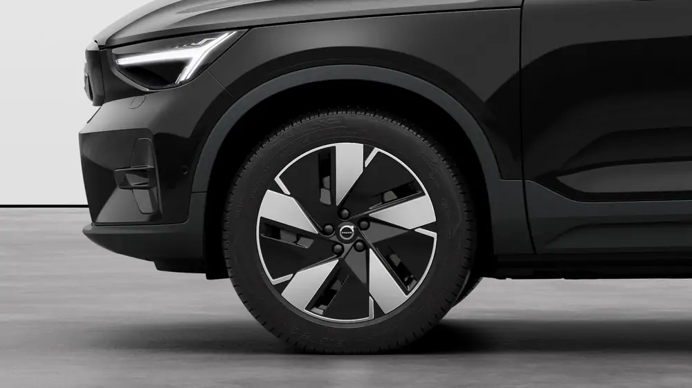 Nouveau Volvo C40 Crossover (SUV Coupé) Ultra Électrique 2 roues motrices (Propulsion) Onyx Black 3
