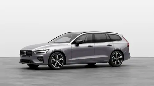 Nouveau volvo V60 Break Ultimate Micro-hybride 2 roues motrices (Traction) Aurora Silver