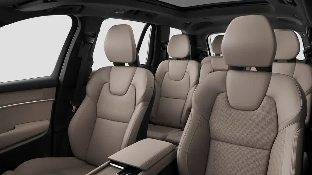 Nouveau Volvo XC90 SUV Ultimate Hybride rechargeable 4 roues motrices Onyx Black 5
