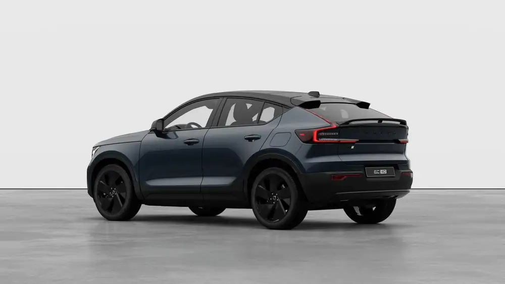 Nouveau Volvo EC40 Crossover (SUV Coupé) Plus Électrique 2 roues motrices (Propulsion) Denim Blue 2