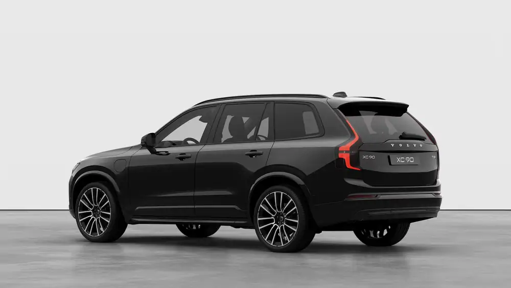 Nouveau Volvo XC90 SUV Ultimate Hybride rechargeable 4 roues motrices Onyx Black 2